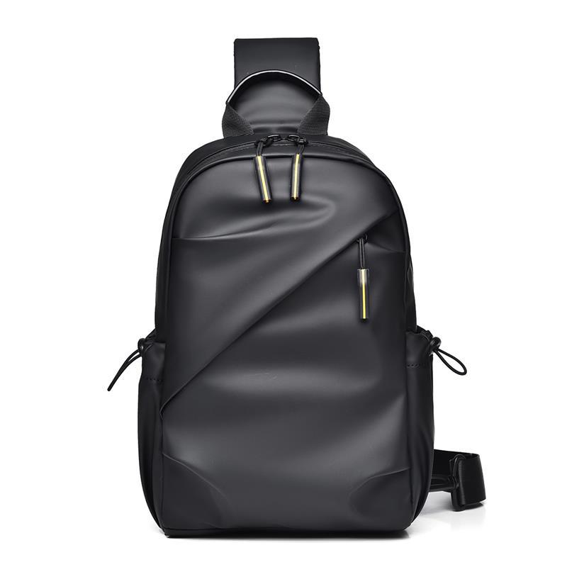 Bolso diagonal para hombre de deportes al aire libre portátil al por mayor transfronterizo, bolso de pecho para hombre anti-salpicaduras de viaje de ocio