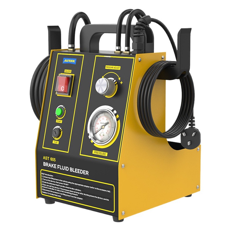 Máquina de Cambio de Líquido de Frenos para Automóviles AutoolAST605, Cambio de Aceite de Ajuste Automático Tipo Pulso, Especializada para Reparación y Mantenimiento de Automóviles.