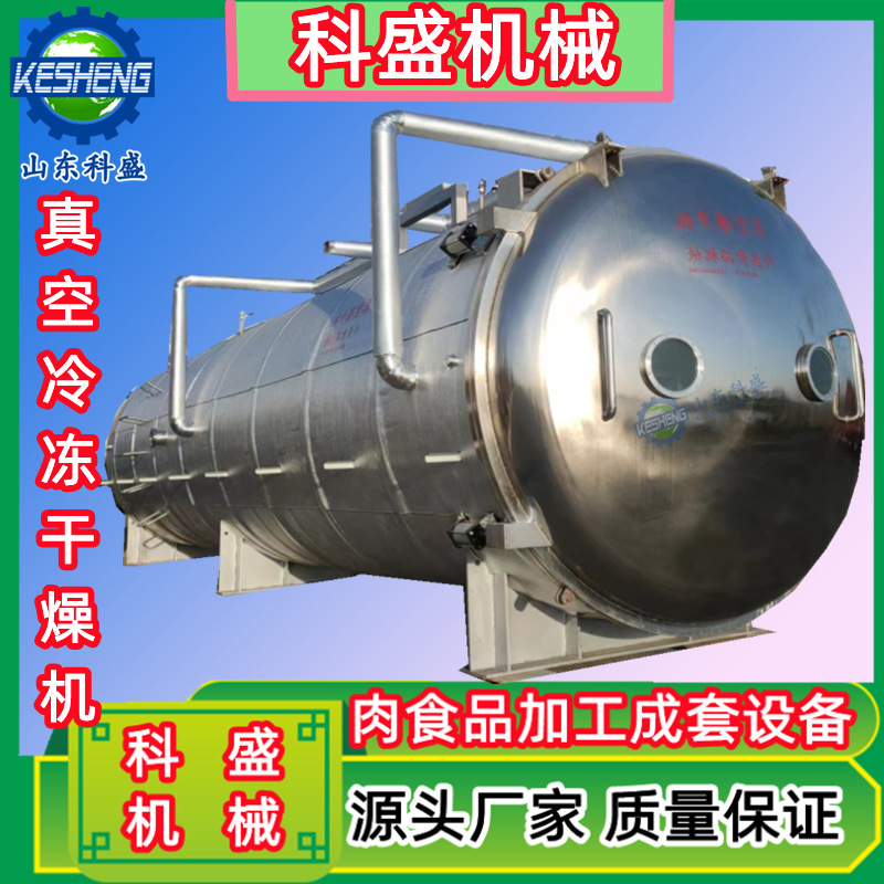 全自动真空冻干机 荔浦芋头真空冻干机设备 方便面蔬菜包冻干机