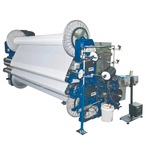 822 508型喷水织布机 家纺服装面料用双经织机窗帘布喷气织机