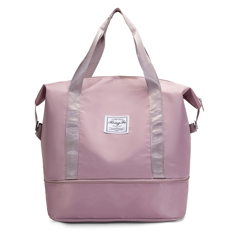 Venta al por mayor húmedo y seco separación bolsa de deporte Portátil Bolsa de hombro de gran capacidad yoga fitness moda impermeable bolsa de viaje