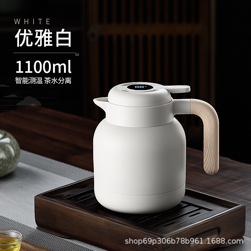 316 de acero inoxidable tetera estofada olla térmica miso antiguo té blanco cáscara de mandarina olla estofada Shangming cafetera hervidor