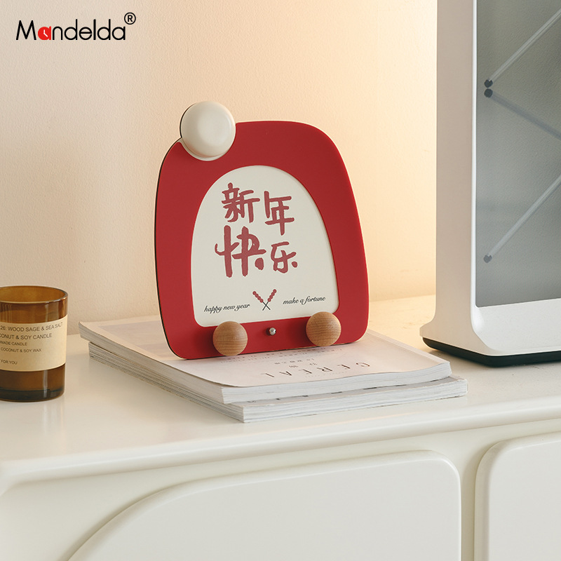 Mandelda Shishi Ruyi Home Accessories Living Room TVCabinet Clock Entrance Decoration Housewarming Wedding Ornaments