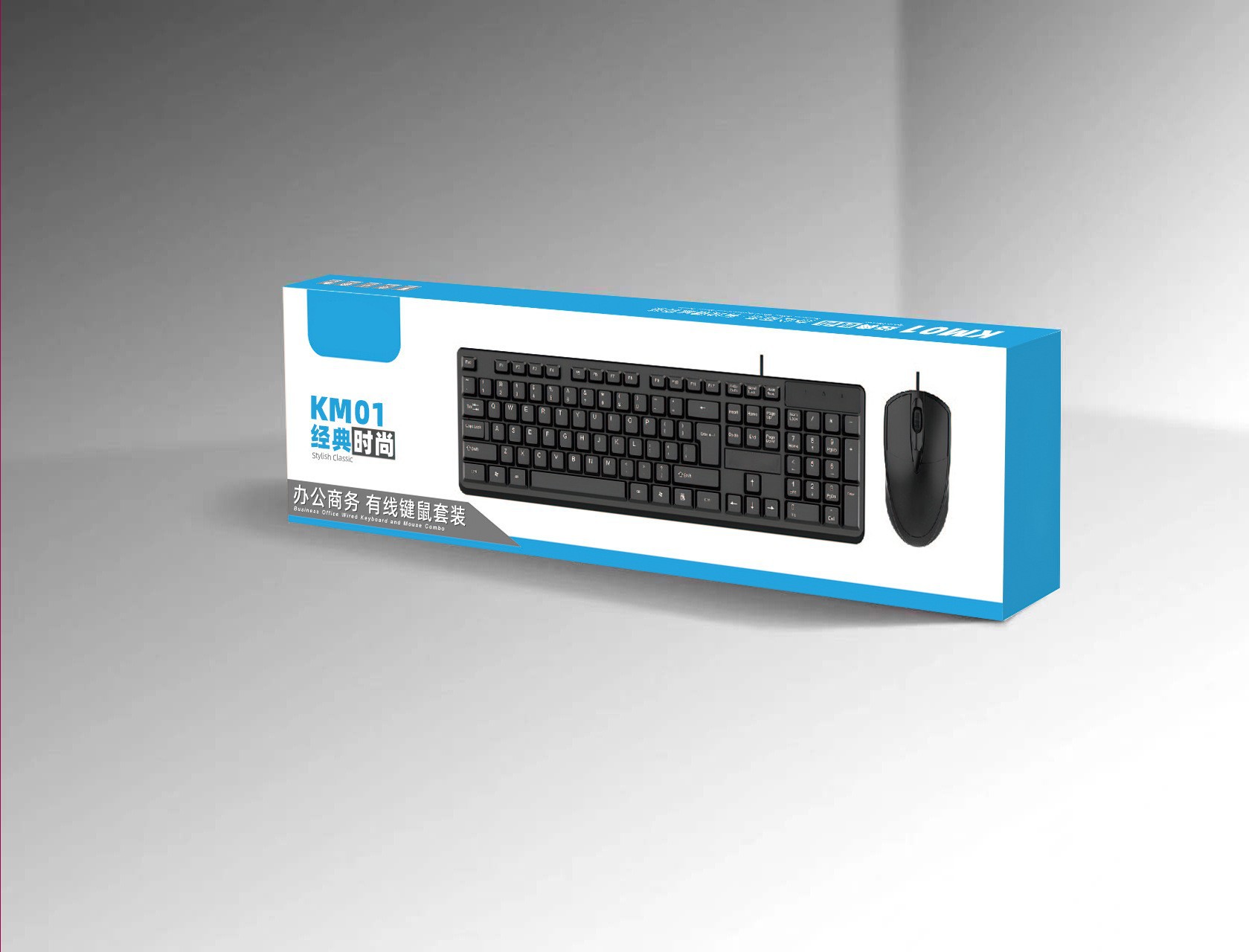 Km01 black keyboard and mouse set ★ ♥ ★