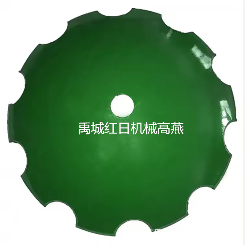 耙片供应65锰钢材质犁片直径560mm圆盘耙片犁片缺口耙片