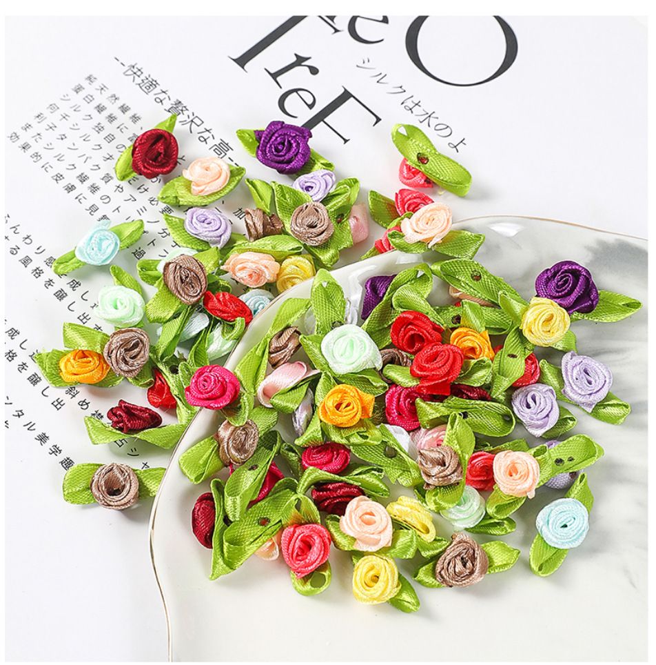 玫瑰小花宽边_09