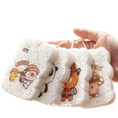 木質綿スポンジ拭き油ナノ綿皿洗い布圧縮木質綿吸水スポンジ拭きスポンジ拭き