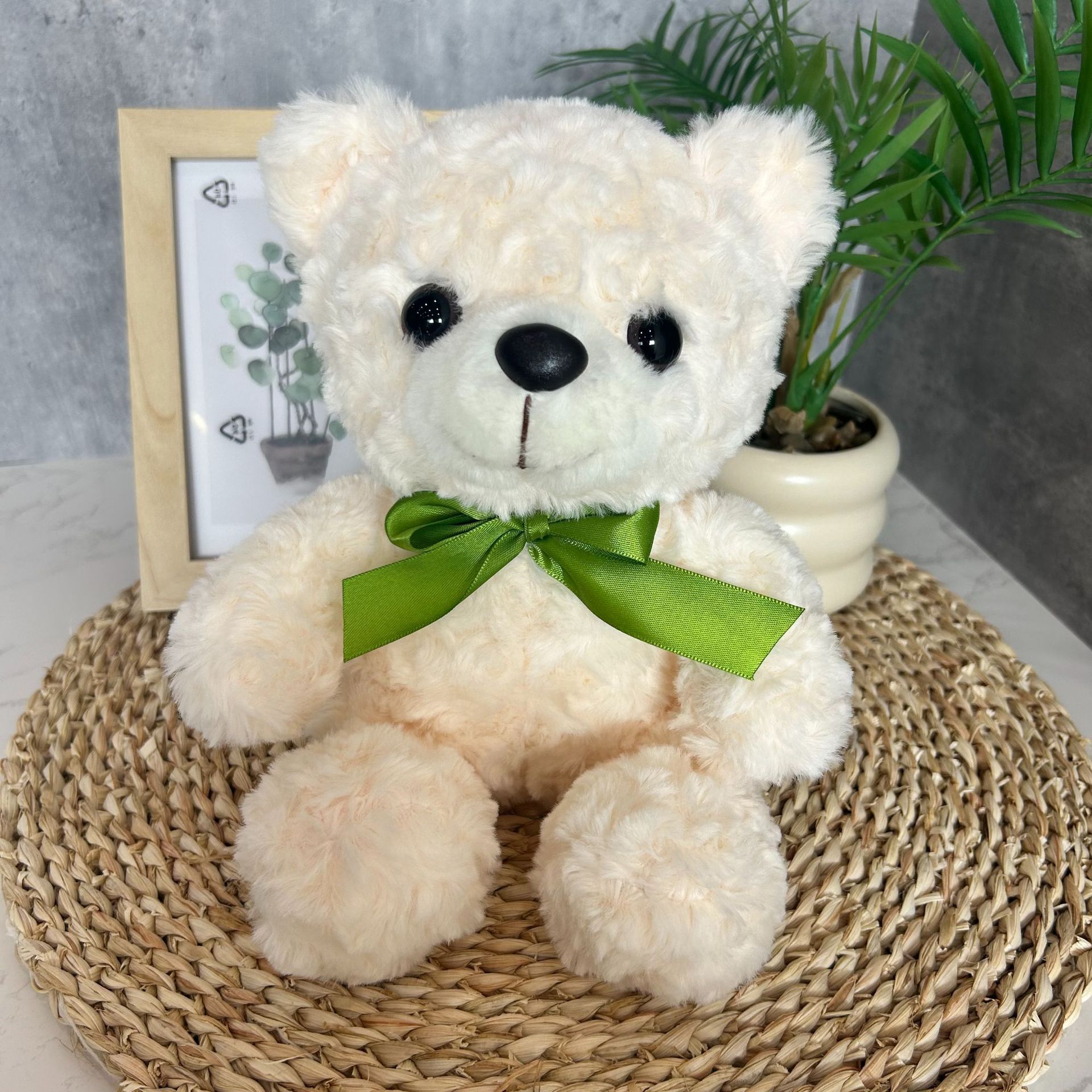 Juguetes de peluche suéter Teddy Bear agarre muñeca regalo corporativo logotipo imprimible chaqueta Teddy Bear muñeca
