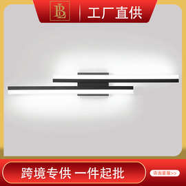 跨境现代简约led镜前灯卫生间北欧浴室浴室梳妆台壁灯