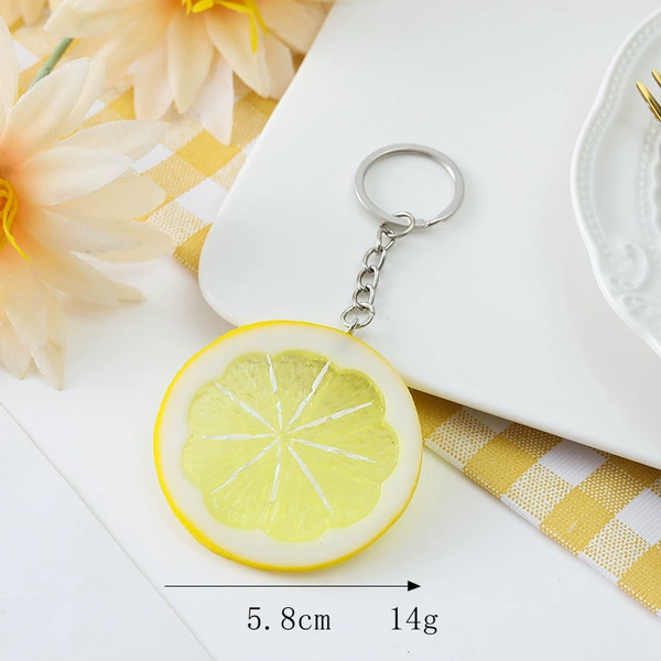 Small yellow keychain