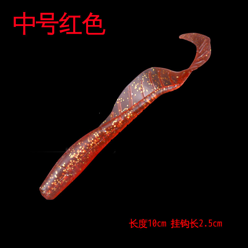 15 Colors Soft Worms Fishing Lure Soft Baits Bass Trout Fresh Water Fishing Lure