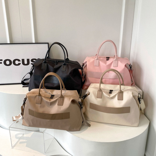 New short-distance travel backpack women's fashionable large-capacity business trip and maternity storage luggage bag sports training fitness bag