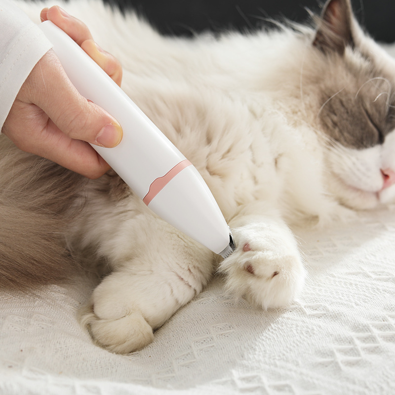 Máquina de afeitar para mascotas, set de cortadoras eléctricas 4 en 1 para cortar las uñas para perros, cortadoras eléctricas para gatos, cortadoras eléctricas