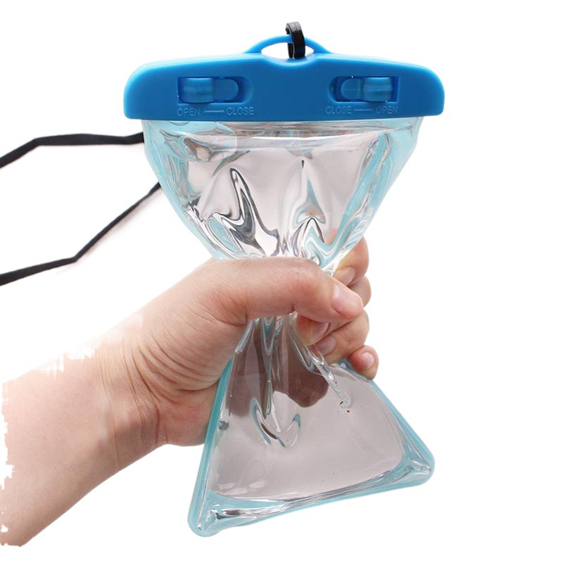 Riding takeaway mobile phone waterproof bag outdoor swimming touch screen color pvc waterproof mobile phone case in stock