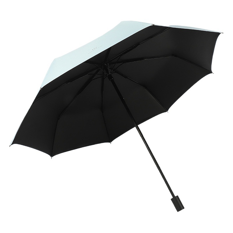 Three-fold 8-bone UV sun umbrella UV-proof rain-proof dual-use umbrella sunshade umbrella folding umbrella umbrella wholesale