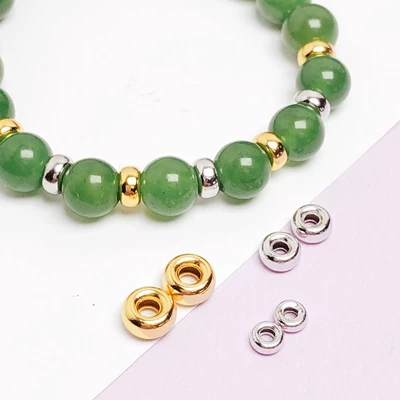 Zərgərlik ara hissələri — Bead Flat Bead Spacer Accessories
