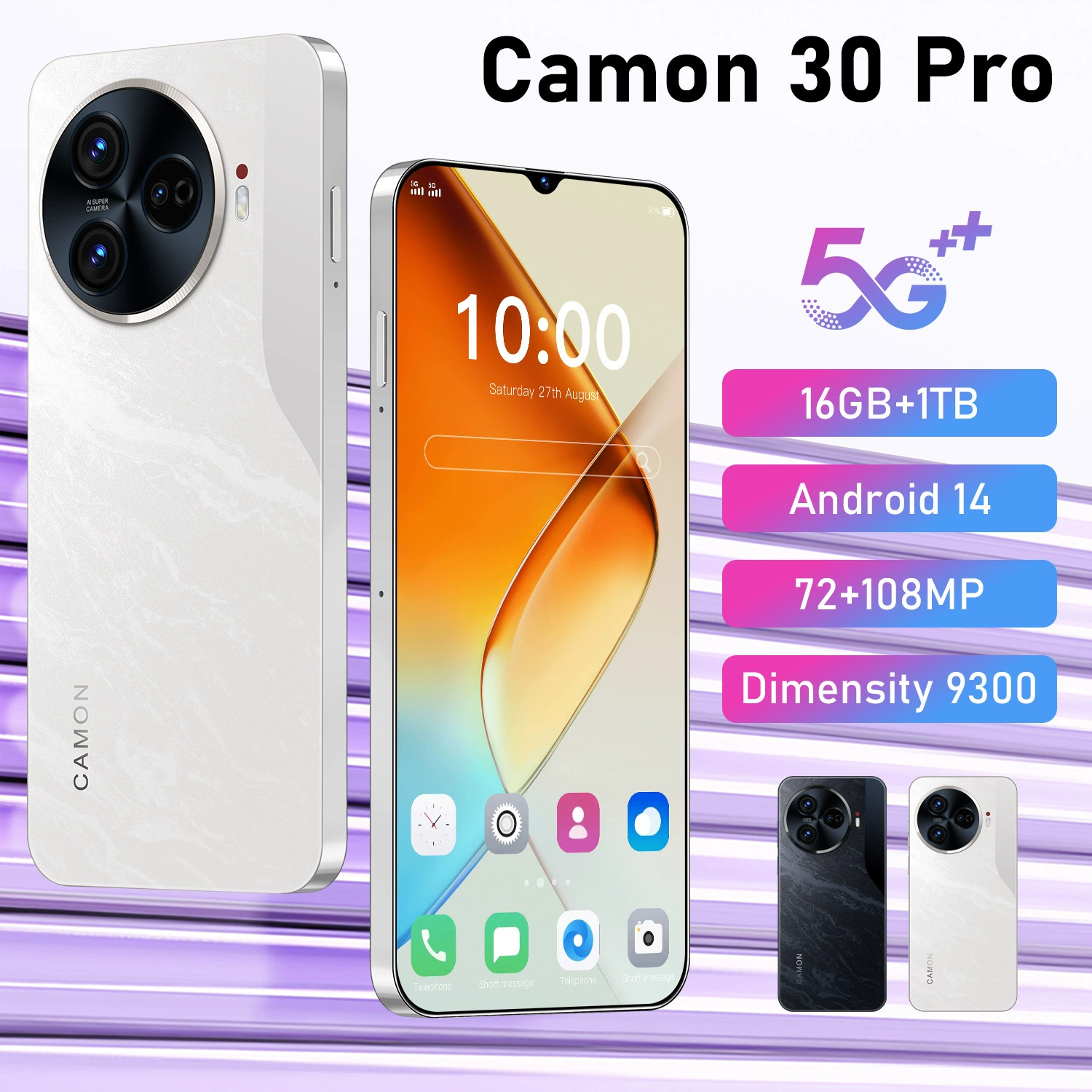 Мобильный телефон Pro, умные часы, 16G, оптовая продажа, 3 дюйма