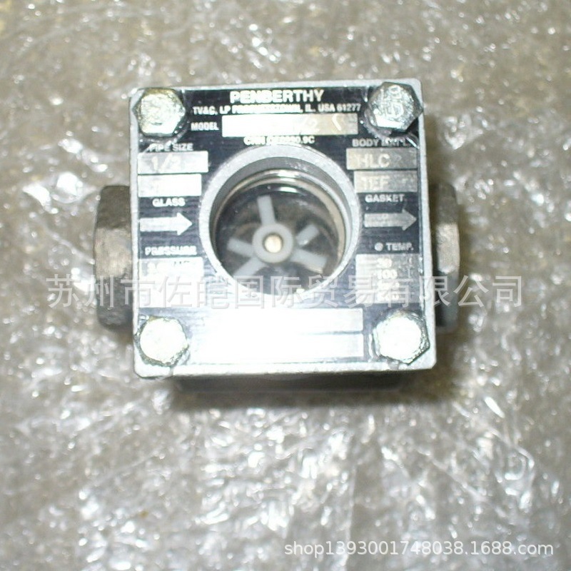 Penberthy品牌原装通过CE和CSA认证流量视镜sight flow indicator