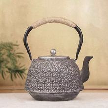 爆款1.2L铸铁壶家用铁壶软装摆件饰品生铁壶日式铁壶烧水壶批发