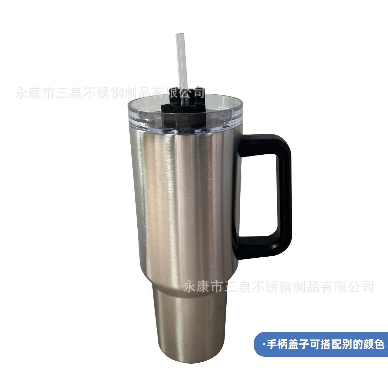 Amazon nuevo 40oz mango helado ventosa 304 taza de coche aislamiento cerveza fría cola taza de agua del coche