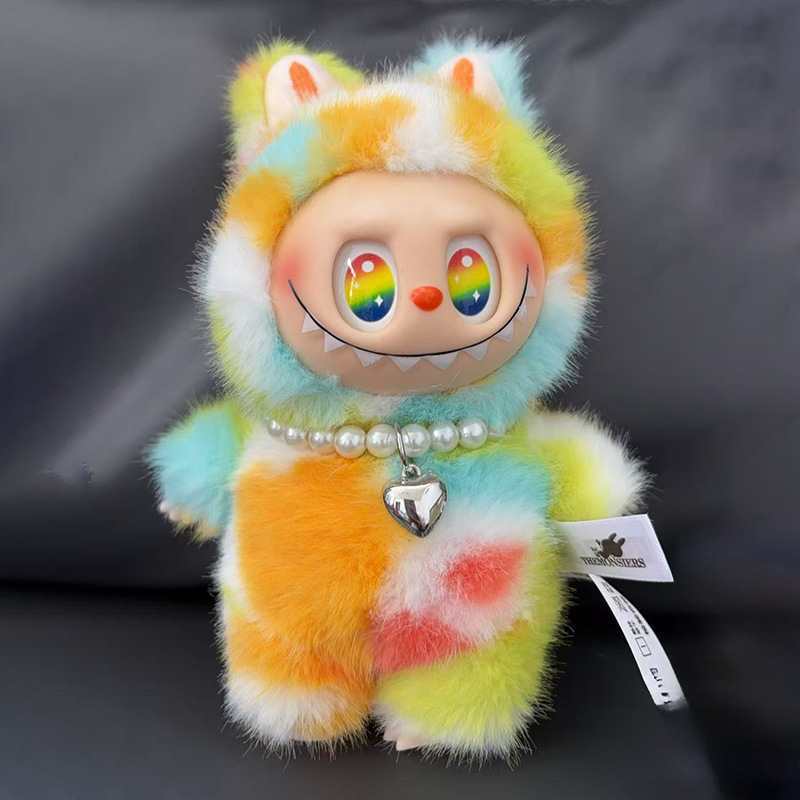 Tercera generación de tela de tela mochila de peluche muñeca colgante pellizco Le caja ciega bolsas ciegas juguetes de moda para niños