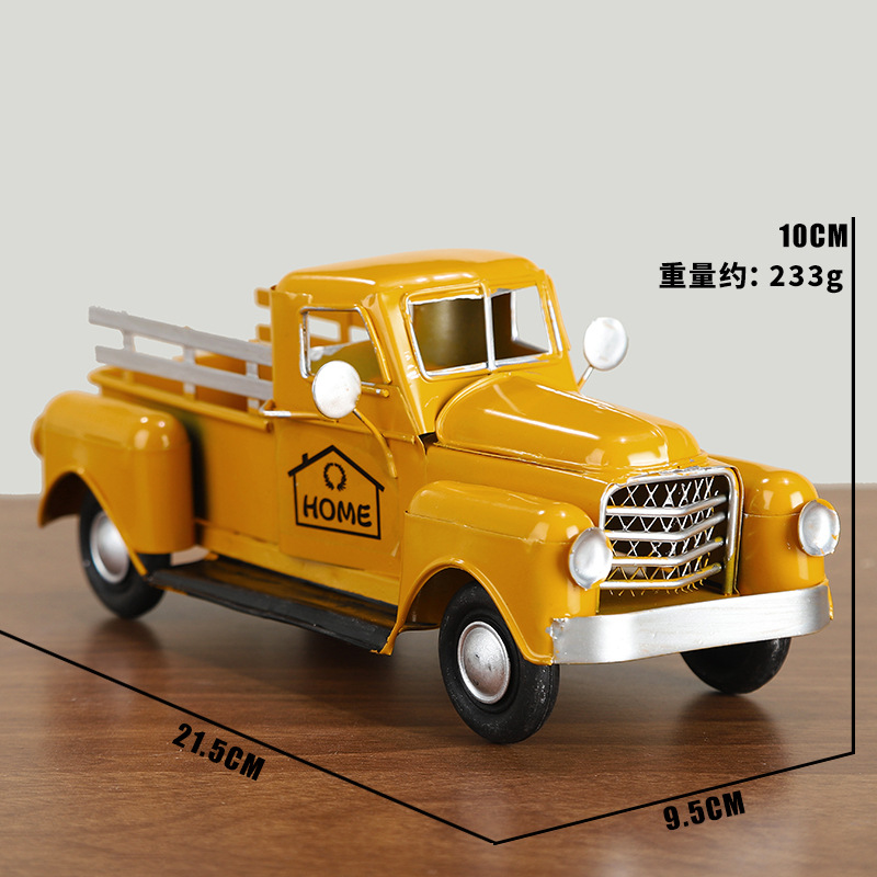 Ventas transfronterizas calientes retro modelo de hierro forjado artesanía decoración de alta calidad sala de estar dormitorio decoración de escritorio