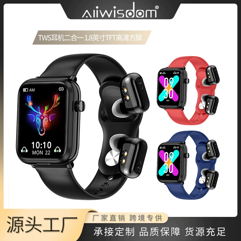Bracelet, base headphones, x8, 8S, 2 in 1, bluetooth, tracks heartbeat, x9
