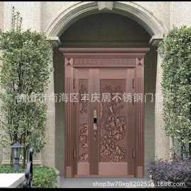 防盗门钢质别墅罗马柱入户门家用进户门安全工程门可定制