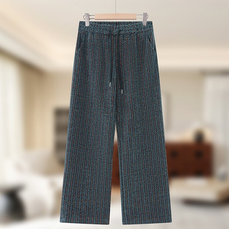 Mom's Pants for Spring and Autumn, Loose Casual Woolen Trousers for Middle-Aged and Elderly Women, Plus-Size Grandma Pants Mom's Pants for Spring and Autumn, Loose Casual Woolen Trousers for Middle-Aged and Elderly Women, Plus-Size Grandma Pants