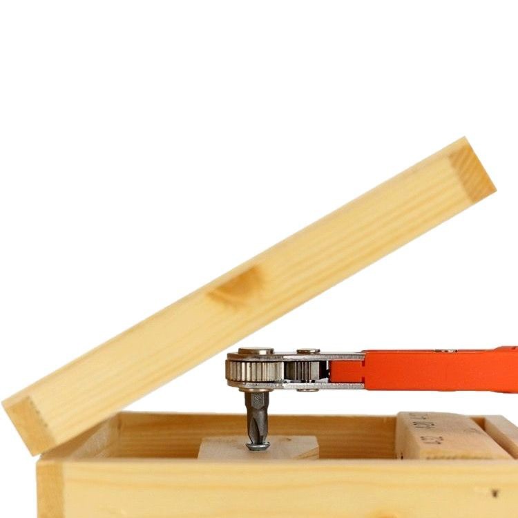 双向棘轮扳手36齿正反转直角拐弯器弯头磁性扳手套组10短批头套组