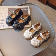 女童单鞋软底公主鞋小公主2025春季新款宝宝鞋子爆款黑色小皮鞋