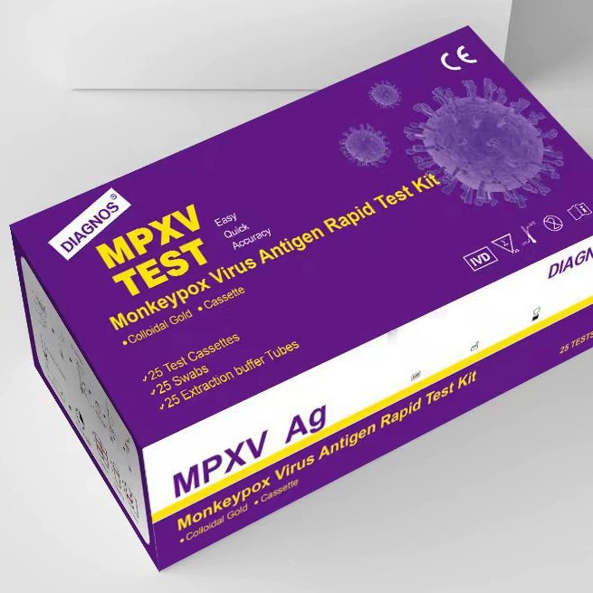 Трансграничная POX Anıy Rapid Test, обезьяна, акне, ангенов, тестовая карта