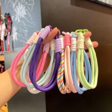 新款手机手腕带钥匙扣小清新手工编织双扣手机挂绳挂件钥匙扣配件