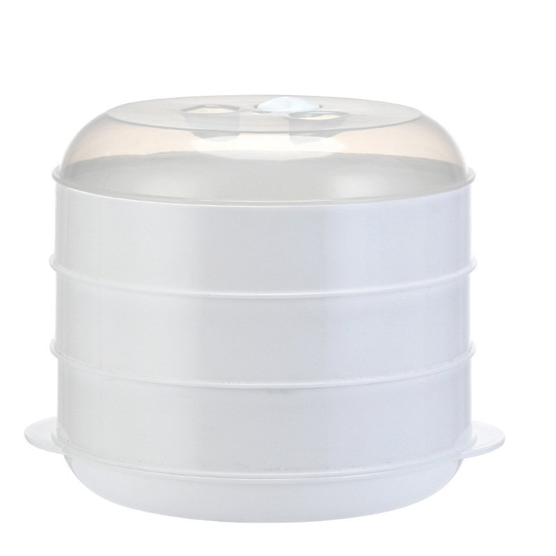 3 층 찜기 [식품 등급]]