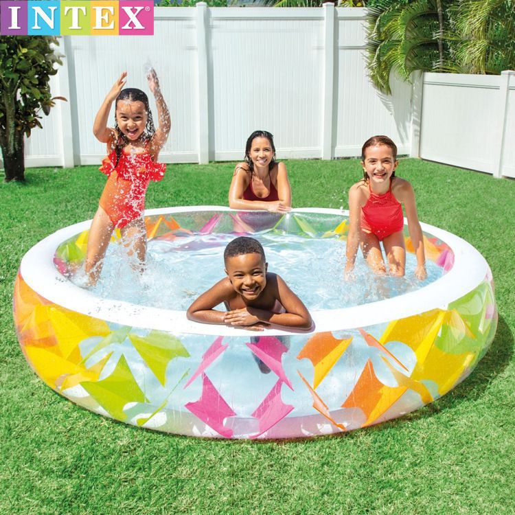 INTEX 56494 color adult family play pool inflatable swimming pool children ocean ball pool
