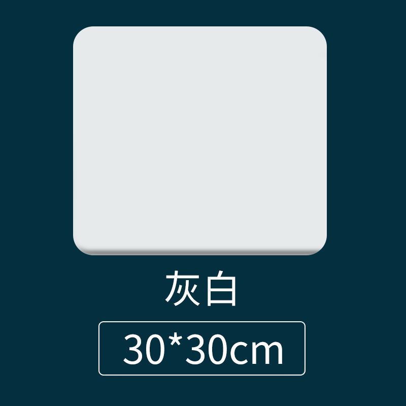 회백색 [30*30cm] 규조토 경질 매트 - 장인 정신으로 엄선