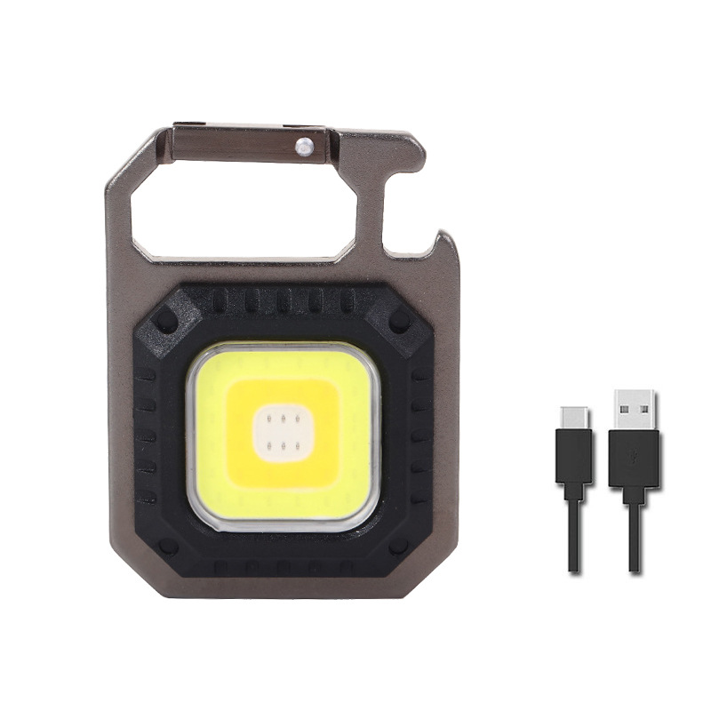 Venta caliente transfronteriza multifunción mini llavero linterna LED luz de reparación portátil de alto brillo iluminación de emergencia exterior