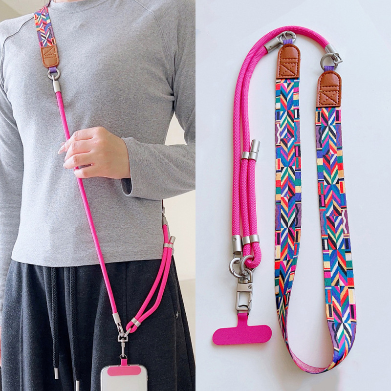 Crossbody Phone Lanyard with Adjustable Length, Wide Shoulder Strap, High-End Bag Camera Strap, Outdoor Travel Anti-Theft Crossbody Phone Lanyard with Adjustable Length, Wide Shoulder Strap, High-End Bag Camera Strap, Outdoor Travel Anti-Theft
