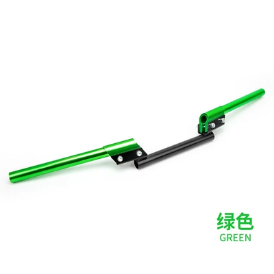 Motorcycle modification 22mm Universal: Motorcycle Safety Supplies - green-motorcycle-hollow-split-handlebar