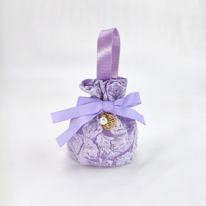 보라색+진주+행복한 단어