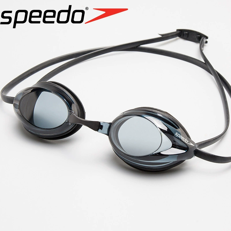 Speedo, универсальные детские водонепроницаемые профессиональные плавательные очки для тренировок для взрослых с противотуманной обработкой