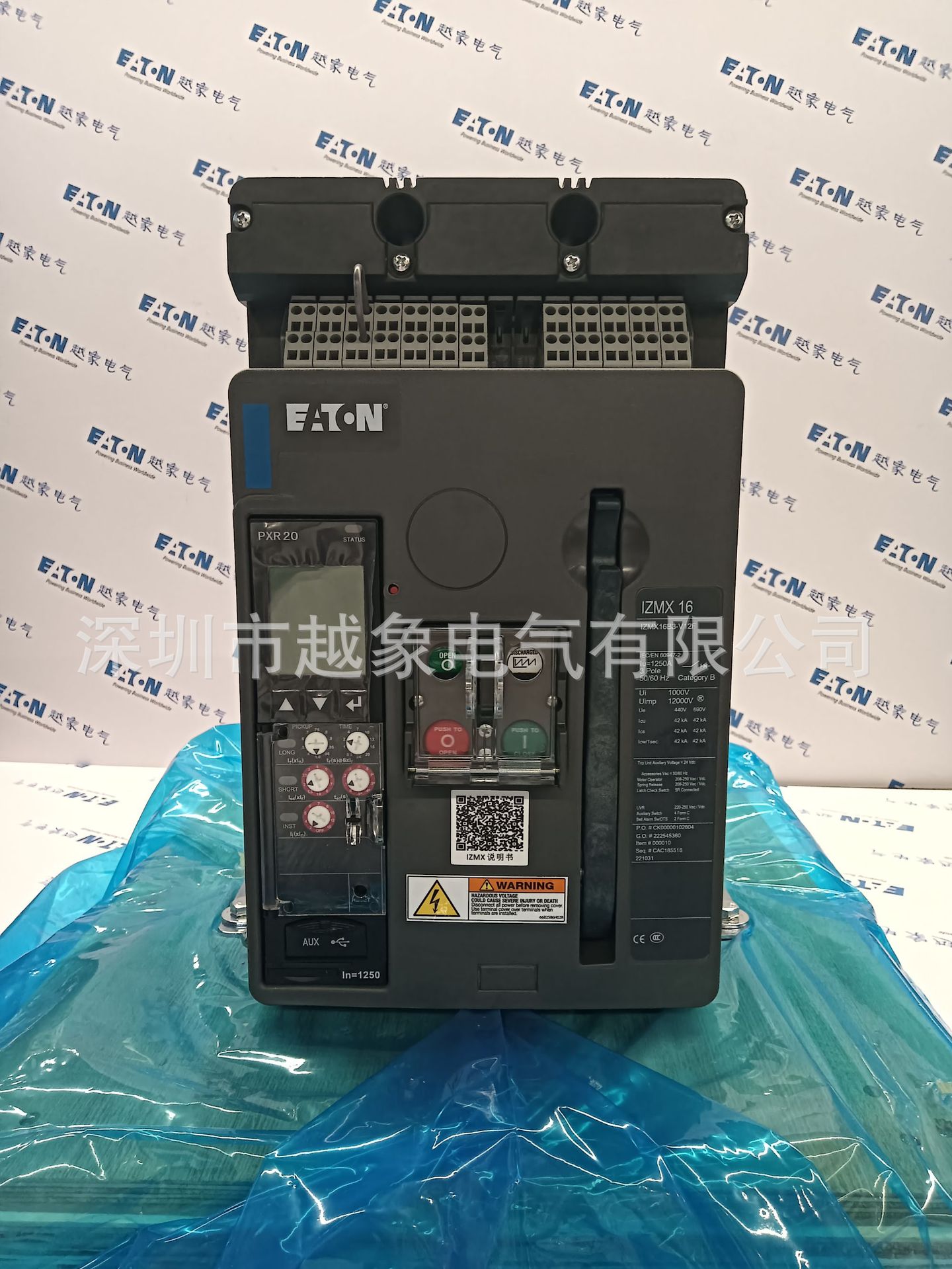 伊顿穆勒IZM91H3C-U12F 08 06 10 16 F W EATON原装正品代理
