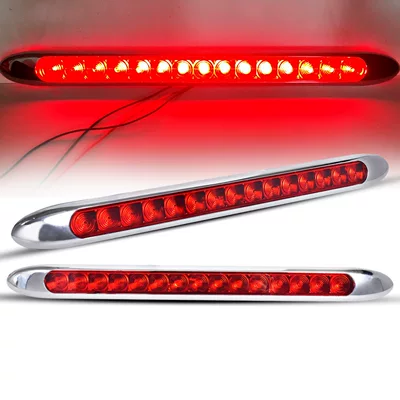 Universal 42 sm avtomobil yüksək parlaqlıqlı stop siqnalı, 12-24V, yük maşını/avtobus üçün