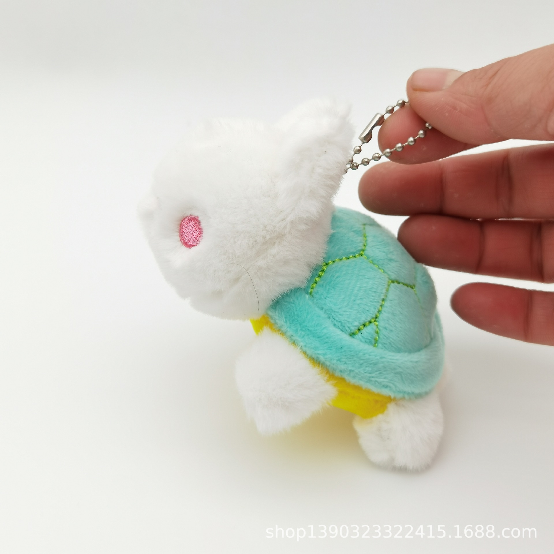 Juguete de peluche peculiar y adorable, adorable colgante de tortuga, amuleto para bolso, llavero, pequeña tortuga de peluche, venta al por mayor con envío gratis.
