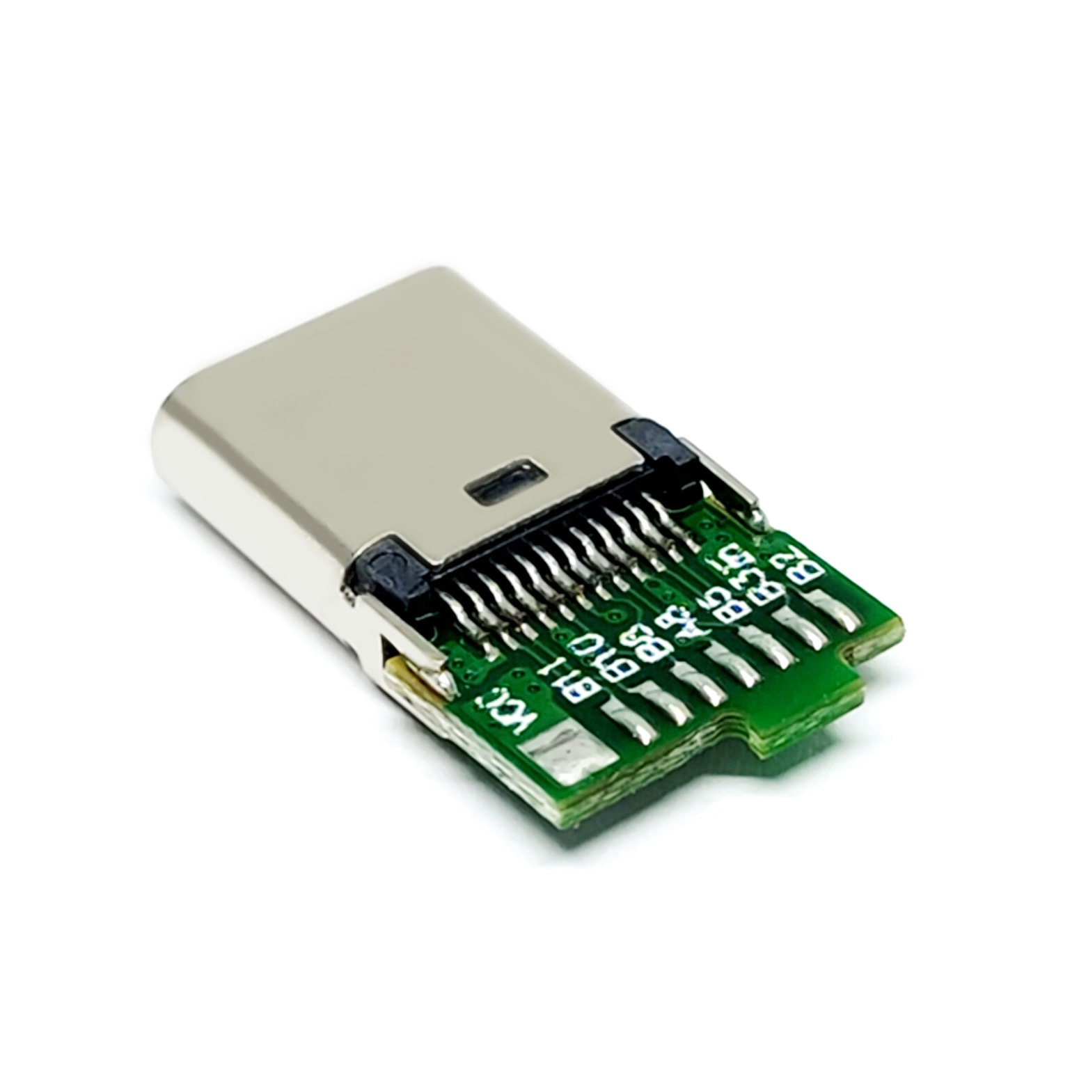 TYPEC母座24PIN夹板0.8 长度9.3带PCB板板端可定制-阿里巴巴
