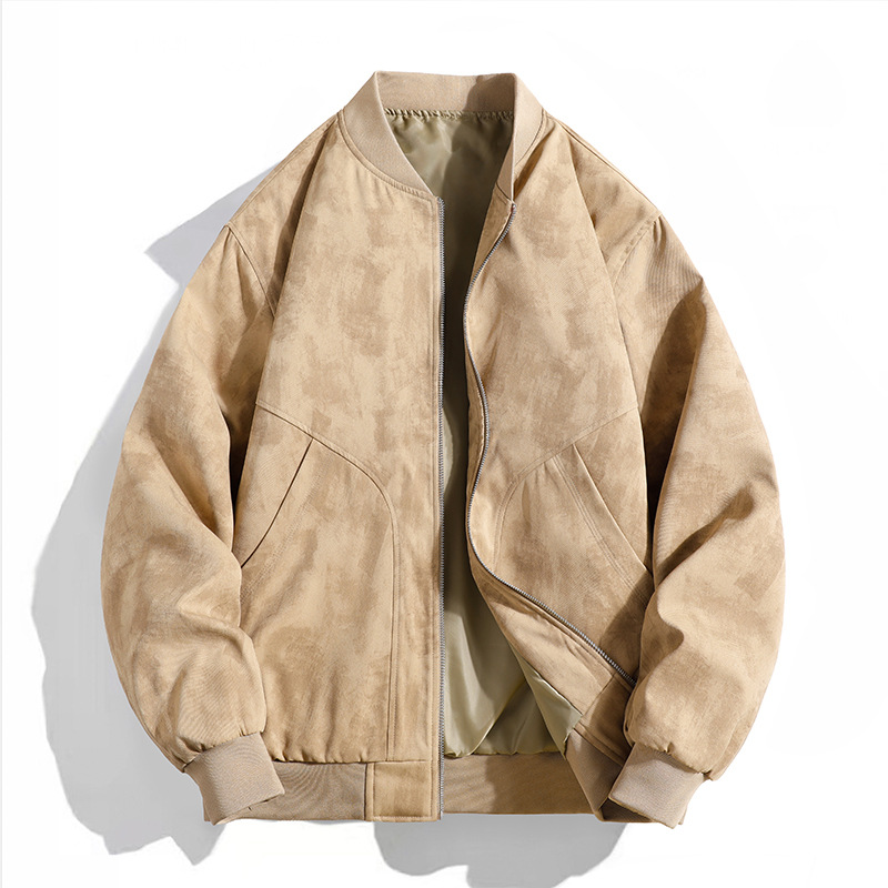 Invierno de lana Cordero abrigo los hombres 2023 Hong Kong estilo moda engrosada ropa invierno para joven pareja caliente superior