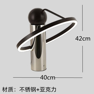 Fábrica directa de diseño nórdico moderno y minimalista sala de estar dormitorio lámpara de cabecera sala modelo nueva lámpara de escritorio decorativa