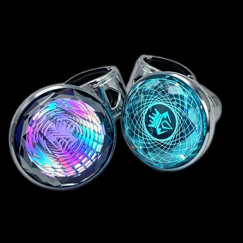 Cross-border new LED crystal steering wheel assist ball, car steering wheel assist device, car steering aid