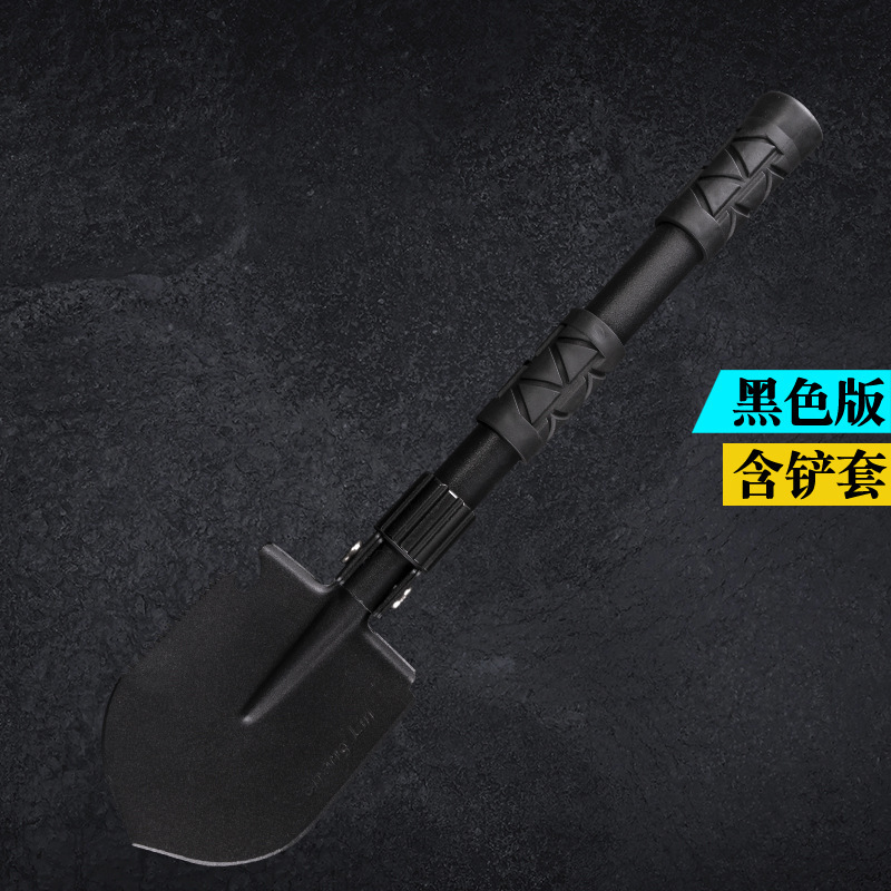 昌林ミニ兵シャベル多機能折り畳みアウトドアシャベル携帯シャベルキャンプ釣り用品シャベル|undefined