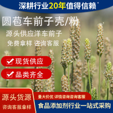 洋车前子壳食品级圆苞车前子壳粉高纯度99%膳食纤维圆苞壳圆苞粉